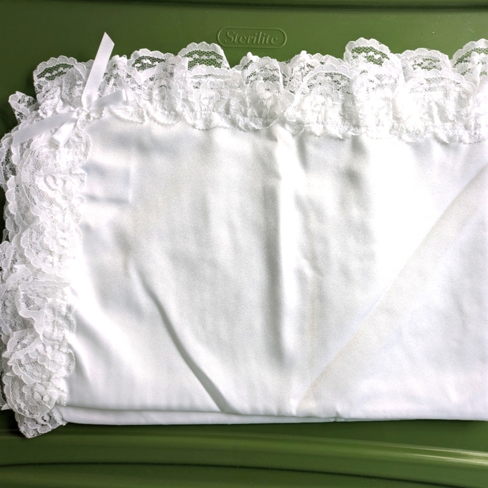 Beautiful christening blanket